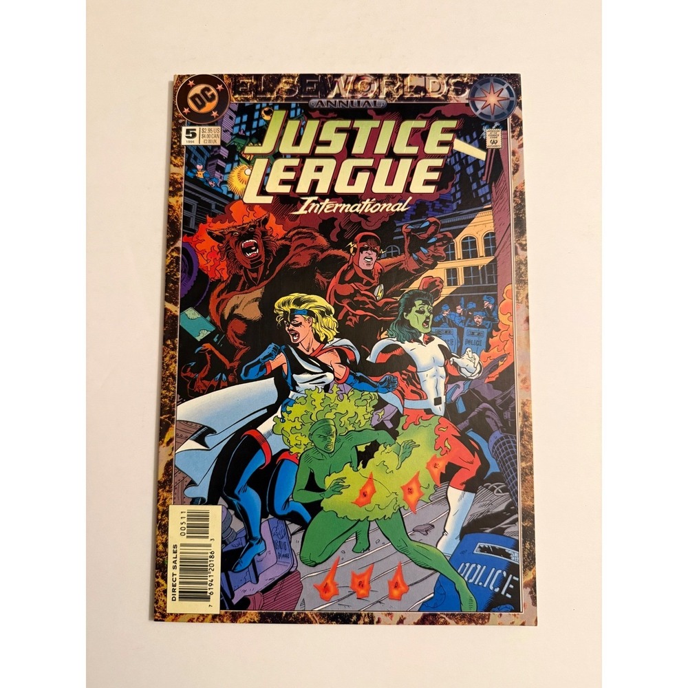 Justice League International Annual 5 Elseworlds Comic Book DC Comics